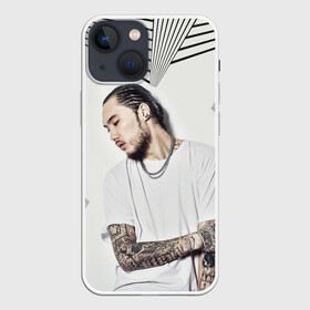 Чехол для iPhone 13 mini с принтом Скриптонит в городе Новоалтайск,  |  | 104 | hip | hop | line | niman | rap | raper | rapper | red | russian | skriptonit | t fest | красный | линии | линия | мультибрендовый | палец | русский | рэп | рэпер | рэппер | скриптонит | средний | хип | хоп