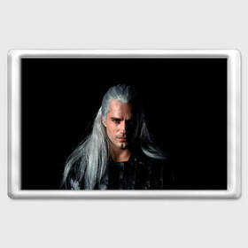 Магнит 45*70 с принтом The Witcher. Geralt of Rivia в городе Новоалтайск, Пластик | Размер: 78*52 мм; Размер печати: 70*45 | Тематика изображения на принте: andrzej | cavill | ciri | cirilla | geralt | henry | netflix | rivia | sapkowski | witcher | yennefer | анджей | ведьмак | генри | геральт | йеннифэр | кавилл | ривия | сапковский | цири | цирилла