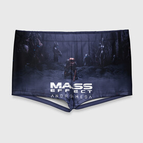Мужские купальные плавки 3D с принтом MASS EFFECT ANDROMEDA в городе Новоалтайск, Полиэстер 85%, Спандекс 15% |  | amdromeda initiative | andromeda | game | gun | hemet | n7 | rifle | ryder | soldier | space | star | weapon
