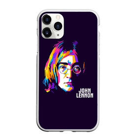 Чехол для iPhone 11 Pro Max матовый с принтом Джон Леннон в городе Новоалтайск, Силикон |  | Тематика изображения на принте: the beatles | битлз | британия | джон | леннон | ленон | рок | рок н ролл | хард рок | хиппи