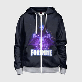 Детская толстовка 3D на молнии с принтом ПРЕДВЕСТНИК (OMEN) FORTNITE в городе Новоалтайск, 100% полиэстер |  манжеты и пояс оформлены широкой мягкой резинкой, двухслойный капюшон со шнурком для регулировки, спереди карманы и застежка-молния
 | battle | fort | fortnite | ninja | omen | royale | space | битва | королевская | космос | омен | предвестник | придвестник | скин | форт | фортнайт | форточка
