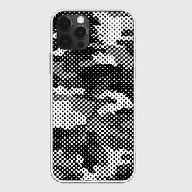 Чехол для iPhone 12 Pro Max с принтом Черный камуфляж в городе Новоалтайск, Силикон |  | Тематика изображения на принте: камуфляж | милитари | стиль | тренд | узор