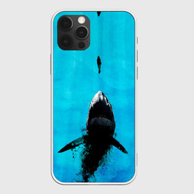 Чехол для iPhone 12 Pro Max с принтом Акула на охоте в городе Новоалтайск, Силикон |  | акула | женщина | море | охота | рыба | хищник