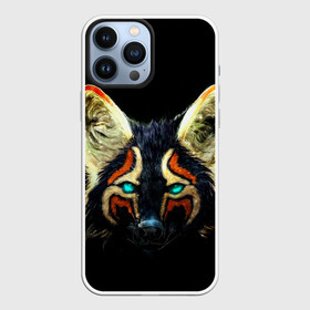 Чехол для iPhone 13 Pro Max с принтом Рыжий лис в городе Новоалтайск,  |  | животное | лиса | рыжий | фыр | черный