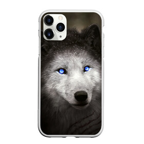 Чехол для iPhone 11 Pro матовый Голубоглазый волк: в городе Новоалтайск, Силикон | | волк | глаза | охотник | серый | хищник