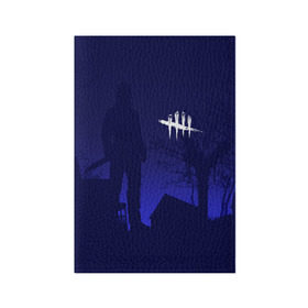 Обложка для паспорта матовая кожа с принтом DEAD BY DAYLIGHT в городе Новоалтайск, натуральная матовая кожа | размер 19,3 х 13,7 см; прозрачные пластиковые крепления | dead by daylight | game | hillbilly | maniacs | trapper | wraith | деревенщина | игра | мертвые днем | охотник | призрак