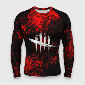 Мужской рашгард 3D с принтом Dead by Daylight в городе Новоалтайск,  |  | dead by daylight | game | hillbilly | maniacs | trapper | wraith | деревенщина | игра | мертвые днем | охотник | призрак