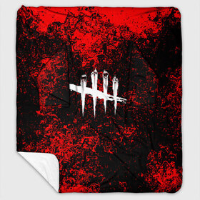 Плед с рукавами с принтом Dead by Daylight в городе Новоалтайск, 100% полиэстер | Закругленные углы, все края обработаны. Ткань не мнется и не растягивается. Размер 170*145 | dead by daylight | game | hillbilly | maniacs | trapper | wraith | деревенщина | игра | мертвые днем | охотник | призрак