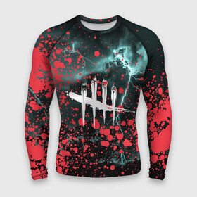 Мужской рашгард 3D с принтом DEAD BY DAYLIGHT в городе Новоалтайск,  |  | dead by daylight | game | hillbilly | maniacs | trapper | wraith | деревенщина | игра | мертвые днем | охотник | призрак