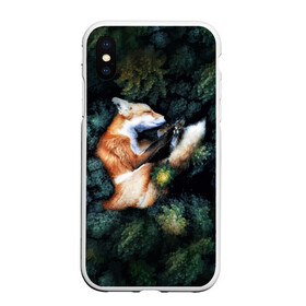 Чехол для iPhone XS Max матовый с принтом Лисичка в Лесу в городе Новоалтайск, Силикон | Область печати: задняя сторона чехла, без боковых панелей | Тематика изображения на принте: core | cute | forest | fox | foxes | ginger | world | деревья | забавная | зелень | кино | лес | лис | лиса | лисица | лисицы | лисичка | лисички | лист | листва | лисы | милая | мира | рыжая | рыжие | сердце | смешная | фильм | фыр
