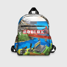 Детский рюкзак 3D с принтом ROBLOX в городе Новоалтайск, 100% полиэстер | лямки с регулируемой длиной, сверху петелька, чтобы рюкзак можно было повесить на вешалку. Основное отделение закрывается на молнию, как и внешний карман. Внутри дополнительный карман. По бокам два дополнительных кармашка | block | lego | logo | minecraft | online | oof | quest | roblocks | roblockx | roblox | studio | блок | блоки | голова | игра | игры | квест | лего | лицо | лого | логотип | майнкрафт | онлайн | роблокс | символ | студия