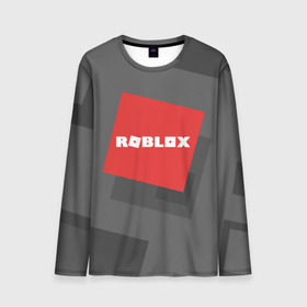 Мужской лонгслив 3D с принтом ROBLOX в городе Новоалтайск, 100% полиэстер | длинные рукава, круглый вырез горловины, полуприлегающий силуэт | block | lego | logo | minecraft | online | oof | quest | roblocks | roblockx | roblox | studio | блок | блоки | голова | игра | игры | квест | лего | лицо | лого | логотип | майнкрафт | онлайн | роблокс | символ | студия
