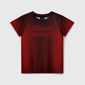 Детская футболка 3D с принтом Black Sabbath в городе Новоалтайск, 100% гипоаллергенный полиэфир | прямой крой, круглый вырез горловины, длина до линии бедер, чуть спущенное плечо, ткань немного тянется | бирмингем | британская | группа | иэн гиллан | оззи осборн | рок | ронни джеймс дио | тони айомми | хард