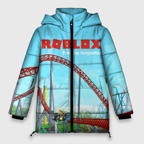 Женская зимняя куртка 3D с принтом ROBLOX Powering Imagination в городе Новоалтайск, верх — 100% полиэстер; подкладка — 100% полиэстер; утеплитель — 100% полиэстер | длина ниже бедра, силуэт Оверсайз. Есть воротник-стойка, отстегивающийся капюшон и ветрозащитная планка. 

Боковые карманы с листочкой на кнопках и внутренний карман на молнии | block | lego | logo | minecraft | online | oof | quest | roblocks | roblockx | roblox | studio | блок | блоки | голова | игра | игры | квест | лего | лицо | лого | логотип | майнкрафт | онлайн | роблокс | символ | студия