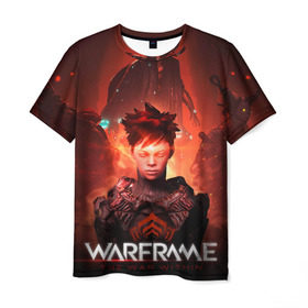 Мужская футболка 3D с принтом Warframe #6 в городе Новоалтайск, 100% полиэфир | прямой крой, круглый вырез горловины, длина до линии бедер | prime | warframe | варфрейм | прайм | сталкер.