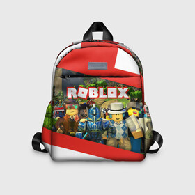 Детский рюкзак 3D с принтом ROBLOX в городе Новоалтайск, 100% полиэстер | лямки с регулируемой длиной, сверху петелька, чтобы рюкзак можно было повесить на вешалку. Основное отделение закрывается на молнию, как и внешний карман. Внутри дополнительный карман. По бокам два дополнительных кармашка | Тематика изображения на принте: lego | logo | meme | memes | minecraft | oof | quest | roblocks | roblockx | roblox | studio | блок | блоки | голова | игра | игры | квест | лего | лицо | лого | логотип | майнкрафт | мем | мемы | онлайн | роблокс | студия