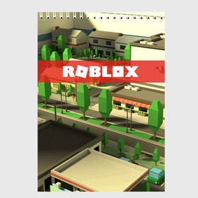 Скетчбук с принтом ROBLOX City в городе Новоалтайск, 100% бумага
 | 48 листов, плотность листов — 100 г/м2, плотность картонной обложки — 250 г/м2. Листы скреплены сверху удобной пружинной спиралью | lego | logo | meme | memes | minecraft | oof | quest | roblocks | roblockx | roblox | studio | блок | блоки | голова | игра | игры | квест | лего | лицо | лого | логотип | майнкрафт | мем | мемы | онлайн | роблокс | студия