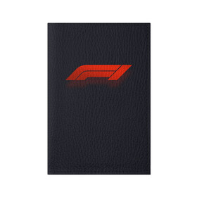Обложка для паспорта матовая кожа с принтом Формула 1 в городе Новоалтайск, натуральная матовая кожа | размер 19,3 х 13,7 см; прозрачные пластиковые крепления | 
