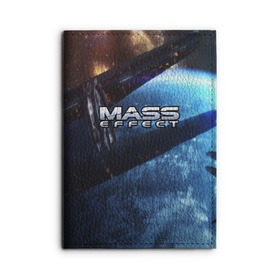 Обложка для автодокументов с принтом MASS EFFECT в городе Новоалтайск, натуральная кожа |  размер 19,9*13 см; внутри 4 больших “конверта” для документов и один маленький отдел — туда идеально встанут права | amdromeda initiative | andromeda | game | gun | hemet | n7 | rifle | ryder | soldier | space | star | weapon