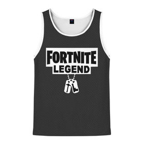 Мужская майка 3D с принтом FORTNITE LEGEND в городе Новоалтайск, 100% полиэстер | круглая горловина, приталенный силуэт, длина до линии бедра. Пройма и горловина окантованы тонкой бейкой | fnchap2 | fortnite | fortnite 2 | fortnite x | marshmello | ninja | ninja hyper streamer | ninja streamer | streamer | tyler blevins | маршмелло | ниндзя | фортнайт | фортнайт 2 | фортнайт глава 2