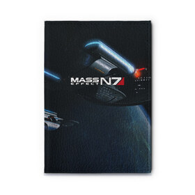 Обложка для автодокументов с принтом MASS EFFECT N7 в городе Новоалтайск, натуральная кожа |  размер 19,9*13 см; внутри 4 больших “конверта” для документов и один маленький отдел — туда идеально встанут права | amdromeda initiative | andromeda | game | gun | hemet | n7 | rifle | ryder | soldier | space | star | weapon