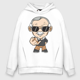 Мужское худи Oversize хлопок с принтом Stan Lee в городе Новоалтайск, френч-терри — 70% хлопок, 30% полиэстер. Мягкий теплый начес внутри —100% хлопок | боковые карманы, эластичные манжеты и нижняя кромка, капюшон на магнитной кнопке | comics | lieber | martin | marvel | stanley | актёр | ли | либер | мартин | писатель | продюсер | редактор | стэн | стэнли | сценарист | телеведущий