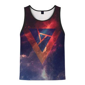 Мужская майка 3D с принтом ARTIFACT Space в городе Новоалтайск, 100% полиэстер | круглая горловина, приталенный силуэт, длина до линии бедра. Пройма и горловина окантованы тонкой бейкой | 