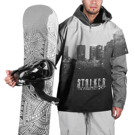 Накидка на куртку 3D с принтом Stalker в городе Новоалтайск, 100% полиэстер |  | stalker | заброшка | зона | сталкер