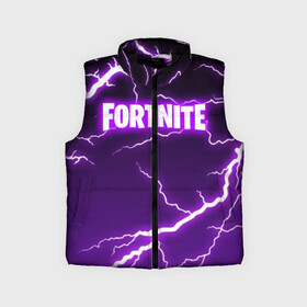 Детский жилет утепленный 3D с принтом FORTNITE STORM | ФОРТНАЙТ СЕРДЦЕ в городе Новоалтайск,  |  | 2019 | armor | armour | battle royale | cybersport | esport | fortnite | game | llama | logo | storm | батл рояль | броня | буря | игра | киберспорт | лама | молнии | молния | разряд | симулятор строительства | строительство | ток | фиолето