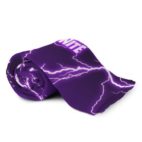 Плед 3D с принтом FORTNITE STORM в городе Новоалтайск, 100% полиэстер | закругленные углы, все края обработаны. Ткань не мнется и не растягивается | 2019 | armor | armour | battle royale | cybersport | esport | fortnite | game | llama | logo | storm | батл рояль | броня | буря | игра | киберспорт | лама | молнии | молния | разряд | симулятор строительства | строительство | ток | фиолето