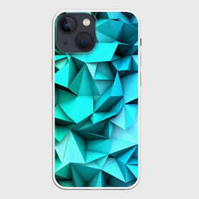Чехол для iPhone 13 mini с принтом abstraction geometry в городе Новоалтайск,  |  | abstraction | geometry | polygon | абстракция | геометрия | грань | краски | кубик | кубики | линии | мозаика | полигоны | разноцветные | ребро | текстура | тени | узор