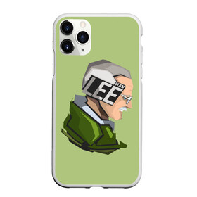 Чехол для iPhone 11 Pro матовый с принтом STAN LEE в городе Новоалтайск, Силикон |  | marvel | знаменитость | личность | паук | портрет | рисунок | стэн ли | текстура | человек