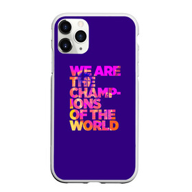 Чехол для iPhone 11 Pro матовый с принтом Queen We Are The Champions в городе Новоалтайск, Силикон |  | bohemian | brian | freddie | may | mercury | queen | rhapsody | roger | taylor | богемная | богемская | брайан | джон | королева | меркьюри | мэй | рапсодия | роджер | тейлор | фредди