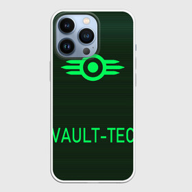 Чехол для iPhone 13 Pro с принтом VAULT TEC в городе Новоалтайск,  |  | Тематика изображения на принте: 101 | 111 | 13 | 76 | atom cats | bethesda | brotherhood of steel | fallout | nuka cola | outcast | tunnel snakes | vault | war | братство стали | бункер | война | убежище | фолаут | фоллаут | ядеркола