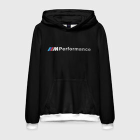 Мужская толстовка 3D с принтом BMW PERFORMANCE в городе Новоалтайск, 100% полиэстер | двухслойный капюшон со шнурком для регулировки, мягкие манжеты на рукавах и по низу толстовки, спереди карман-кенгуру с мягким внутренним слоем. | auto | bmw | bmw performance | motorsport | sport | авто | автомобиль | автомобильные | бмв | бренд | марка | машины | моторспорт | спорт