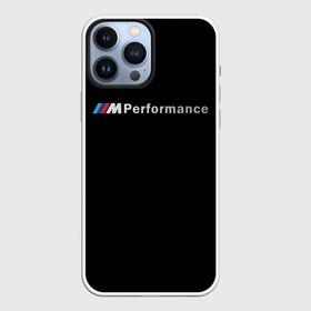Чехол для iPhone 13 Pro Max с принтом BMW PERFORMANCE | ЧЁРНЫЙ БМВ в городе Новоалтайск,  |  | Тематика изображения на принте: auto | bmw | bmw performance | motorsport | sport | авто | автомобиль | автомобильные | бмв | бренд | марка | машины | моторспорт | спорт