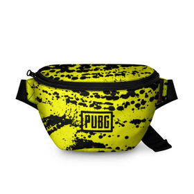 Поясная сумка 3D с принтом PUBG в городе Новоалтайск, 100% полиэстер | плотная ткань, ремень с регулируемой длиной, внутри несколько карманов для мелочей, основное отделение и карман с обратной стороны сумки застегиваются на молнию | action | battlegrounds | chiken | game | online | playerunknown’s | pubg | игры | курица | наемники | пабг | пубг | сковорода | солдаты | шутер