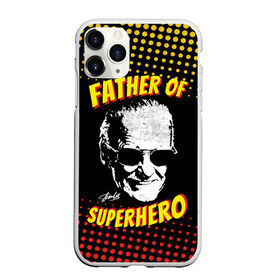 Чехол для iPhone 11 Pro матовый с принтом Stan Lee Father of Superhero в городе Новоалтайск, Силикон |  | avengers | father | hero | hulk | iron | lee | man | stan | stan lee | stanlee | superhero | thor | анти | герой | железный | комиксы | лии | мстители | отец | стен | стенли | стэн ли | супер | супергероев | тор | халк | человек