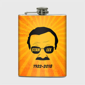 Фляга с принтом Stan Lee 1922-2018 в городе Новоалтайск, металлический корпус | емкость 0,22 л, размер 125 х 94 мм. Виниловая наклейка запечатывается полностью | Тематика изображения на принте: avengers | father | hero | hulk | iron | lee | man | marvel | stan | stan lee | stanlee | superhero | анти | герой | железный | комиксы | лии | мстители | отец | стен | стенли | стэн ли | супер | супергероев | тор | халк | человек