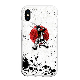 Чехол для iPhone XS Max матовый с принтом Атака титанов в городе Новоалтайск, Силикон | Область печати: задняя сторона чехла, без боковых панелей | 2 | 3 | anime | attack on titan | the wings of counterattack | аниме | анимэ | армин арлерт | атака на титанов | атака титанов | микаса аккерман | мультсериал | эрен йегер | японское