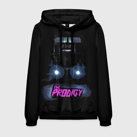 Мужская толстовка 3D с принтом The Prodigy в городе Новоалтайск, 100% полиэстер | двухслойный капюшон со шнурком для регулировки, мягкие манжеты на рукавах и по низу толстовки, спереди карман-кенгуру с мягким внутренним слоем. | album | music | prodigy | брейк | группа | заставка | музыка | новый альбом | обложка альбома | продиджи