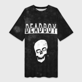 Платье-футболка 3D с принтом BONES DEADBOY   SESH в городе Новоалтайск,  |  | Тематика изображения на принте: bones | boy | dead | deadboy | elmo | hdmi | hip | hop | kennedy | metal | rap | rapper | scream | sesh | seshollowaterboyz | skull | team | кеннеди | кости | костя | метал | рэп | рэпер | сеш | скрим | сэш | хип | хоп | череп | элмо