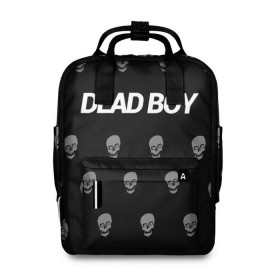 Женский рюкзак 3D с принтом Bones Deadboy в городе Новоалтайск, 100% полиэстер | лямки с регулируемой длиной, сверху ручки, чтобы рюкзак нести как сумку. Основное отделение закрывается на молнию, как и внешний карман. Внутри два дополнительных кармана, один из которых закрывается на молнию. По бокам два дополнительных кармашка, куда поместится маленькая бутылочка
 | bones | boy | dead | deadboy | elmo | hdmi | hip | hop | kennedy | metal | rap | rapper | scream | sesh | seshollowaterboyz | skull | team | кеннеди | кости | костя | метал | рэп | рэпер | сеш | скрим | сэш | хип | хоп | череп | элмо