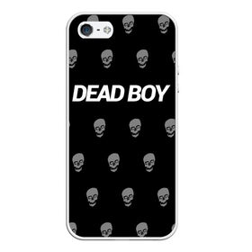 Чехол для iPhone 5/5S матовый с принтом Bones Deadboy в городе Новоалтайск, Силикон | Область печати: задняя сторона чехла, без боковых панелей | bones | boy | dead | deadboy | elmo | hdmi | hip | hop | kennedy | metal | rap | rapper | scream | sesh | seshollowaterboyz | skull | team | кеннеди | кости | костя | метал | рэп | рэпер | сеш | скрим | сэш | хип | хоп | череп | элмо