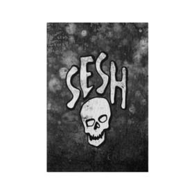 Обложка для паспорта матовая кожа с принтом SESH Team (Bones) в городе Новоалтайск, натуральная матовая кожа | размер 19,3 х 13,7 см; прозрачные пластиковые крепления | bones | boy | dead | deadboy | elmo | hdmi | hip | hop | kennedy | metal | rap | rapper | scream | sesh | seshollowaterboyz | skull | team | кеннеди | кости | костя | метал | рэп | рэпер | сеш | скрим | сэш | хип | хоп | череп | элмо