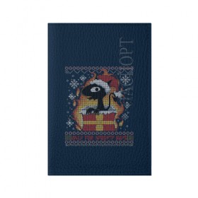 Обложка для паспорта матовая кожа с принтом Disenchantment. Luci Xmas в городе Новоалтайск, натуральная матовая кожа | размер 19,3 х 13,7 см; прозрачные пластиковые крепления | bean | disenchantment | elfo | futurama | luci | mattgroening | netflix | princess | simpsons | бин | люси | люци | мэтгроунинг | разочарование | симпсоны | элфо