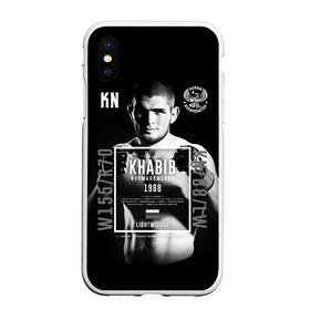 Чехол для iPhone XS Max матовый с принтом Хабиб Нурмагомедов в городе Новоалтайск, Силикон | Область печати: задняя сторона чехла, без боковых панелей | khabib nurmagomedov | mma | the eagle | ufc | боец | бои без правил | борьба | микс файт | мма | орёл | самбо | хабиб | хабиб нурмагомедов