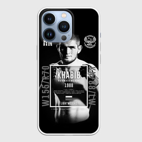 Чехол для iPhone 13 Pro с принтом Хабиб Нурмагомедов в городе Новоалтайск,  |  | Тематика изображения на принте: khabib nurmagomedov | mma | the eagle | ufc | боец | бои без правил | борьба | микс файт | мма | орёл | самбо | хабиб | хабиб нурмагомедов