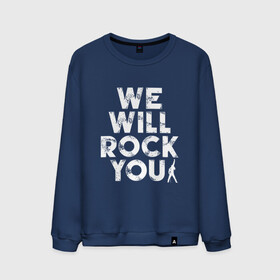 Мужской свитшот хлопок с принтом We Wil Rock You в городе Новоалтайск, 100% хлопок |  | bohemian | freddie | group | mercury | music | punk | queen | rhapsody | rock | богемная | богемская | брайан | британия | группа | квин | кино | концерт | королева | легенда | меркьюри | музыка | мэй | панк | песня | рапсодия | рок