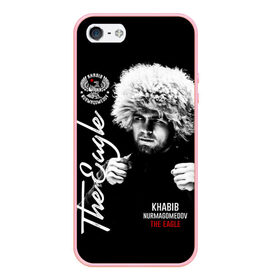 Чехол для iPhone 5/5S матовый с принтом Хабиб Нурмагомедов в городе Новоалтайск, Силикон | Область печати: задняя сторона чехла, без боковых панелей | khabib nurmagomedov | mma | the eagle | ufc | боец | бои без правил | борьба | микс файт | мма | орёл | самбо | хабиб | хабиб нурмагомедов
